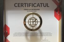 Certificatul Firmă de Încredere – Elide Gold 2020