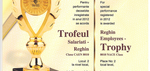Trofeul Salariati – Reghin – 2012