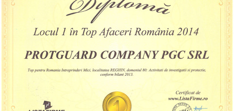 Top Afaceri 2014 – Locul I