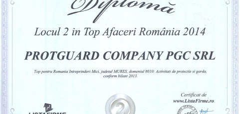 Top Afaceri 2014 – Locul II