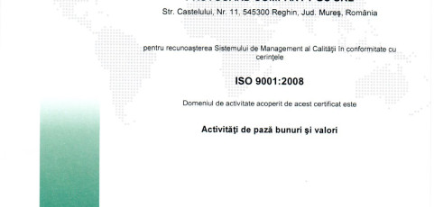 Certificat de Inregistrare