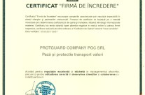 Certificat “Firma de incredere”