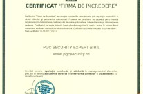 Certificat “firma de incredere 2”