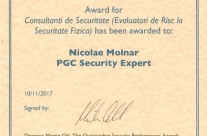 Award consultanti de securitate