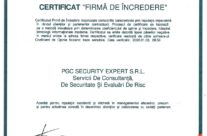 Certificare Firma de Incredere 2020